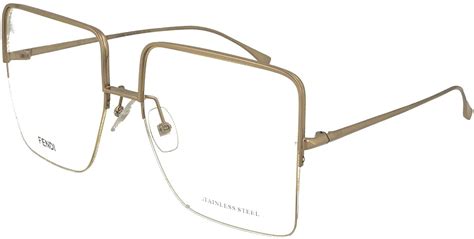 fendi 0422|Fendi Eyeglasses FF0422 J5G00 57mm Gold / Demo Lens .